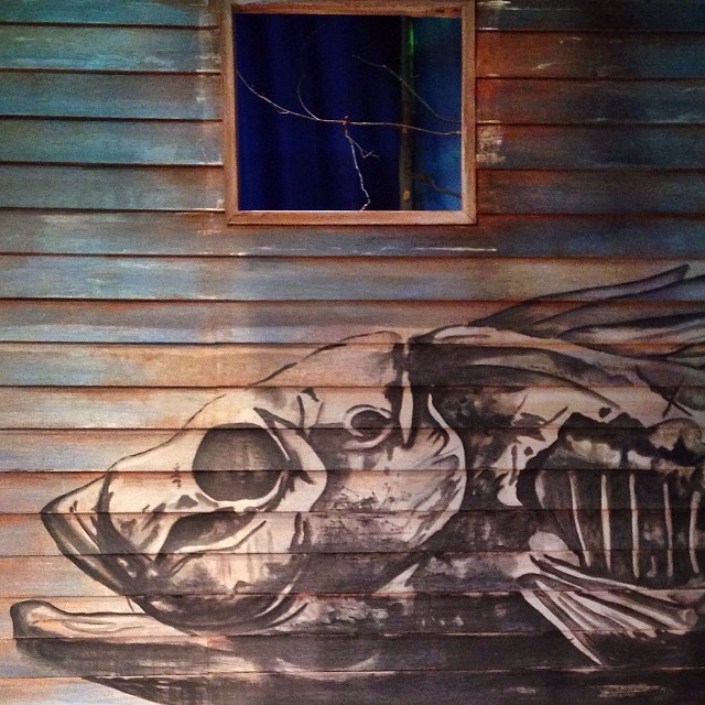 Farewell, Mr. Fish. #PatronSaintPlay #ClosingNight