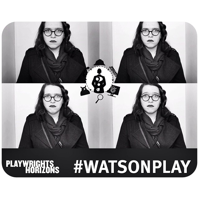 Seeing this show all by myself... #playwrightshorizons #watsonplay #sadselfies