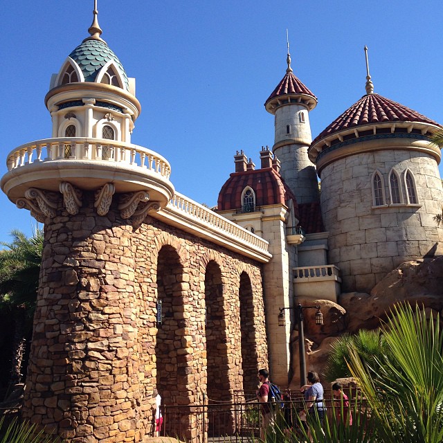 Ariel's castle? Or Saint Martyr Bride's kingdom? @phnyc #patronsaintplay