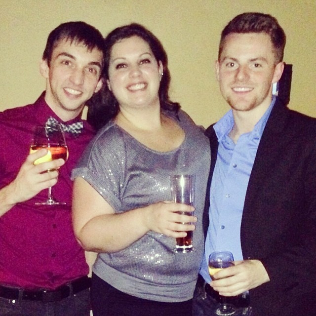 #PatronSaintPlay stage management team. :) #OpeningNight